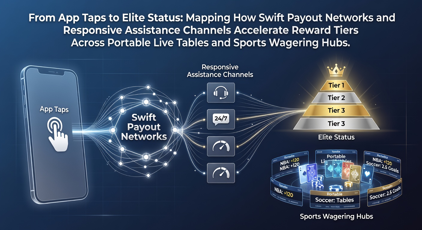 Mobile gaming interface displaying instant payout confirmation alongside live table game options and tier progress indicators