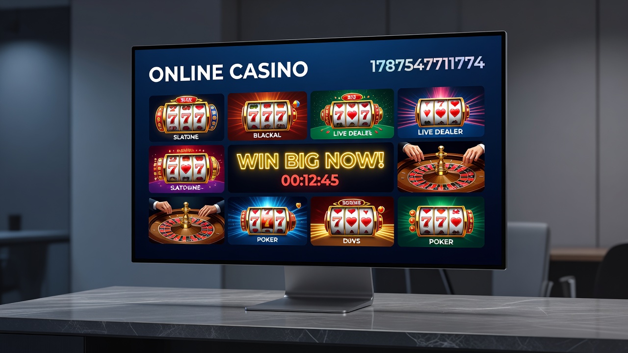 Secure online casino gaming setup with encryption and verified game interfaces
